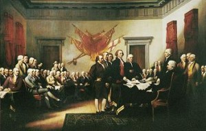 Trumbull's Declaration of Indenpendence